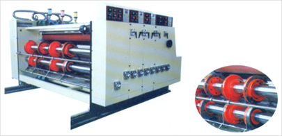 Semi-auto Water Based Ink Printing Attach with Slotting Machine (r.s.4 )